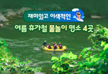 재미있고 이색적인 여름 휴가철 물놀이 명소 4곳